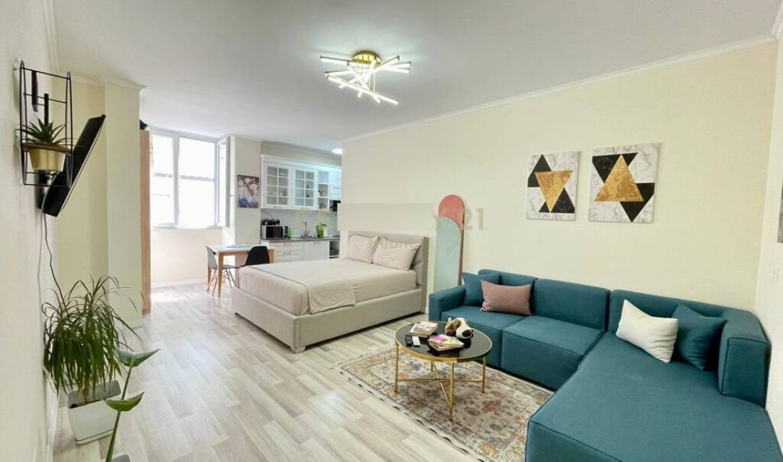Shtepi me qera Apartament ne Tirane, Garsoniere, Mobilimi E mobiluar, Pagesa 500  Euro.