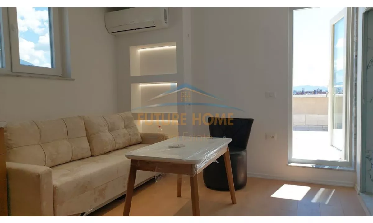Shtepi me qera Apartament ne Tirane, 1+1, Mobilimi E mobiluar, Pagesa 600  Euro.