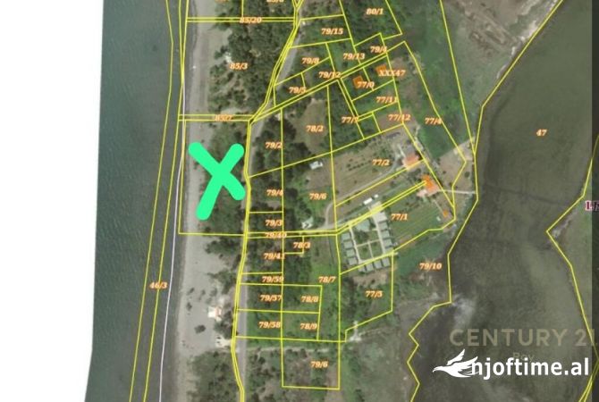 Land for Sale in Lezha - 1,539 Euro