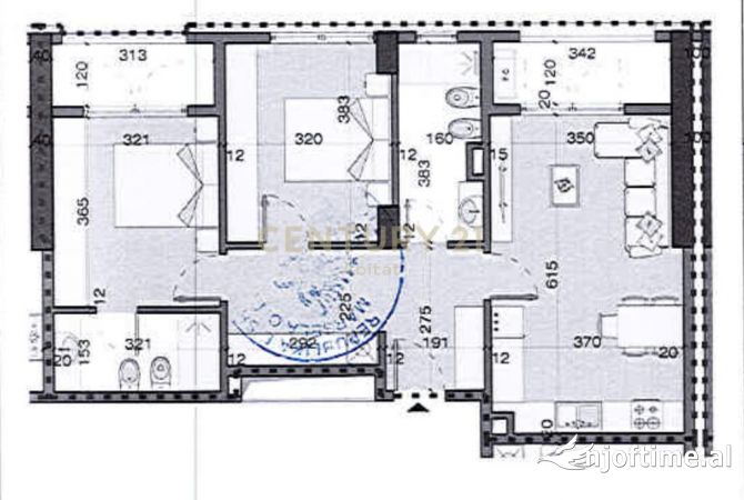 Appartamento in vendita a Tirana 2+1, Vuoto