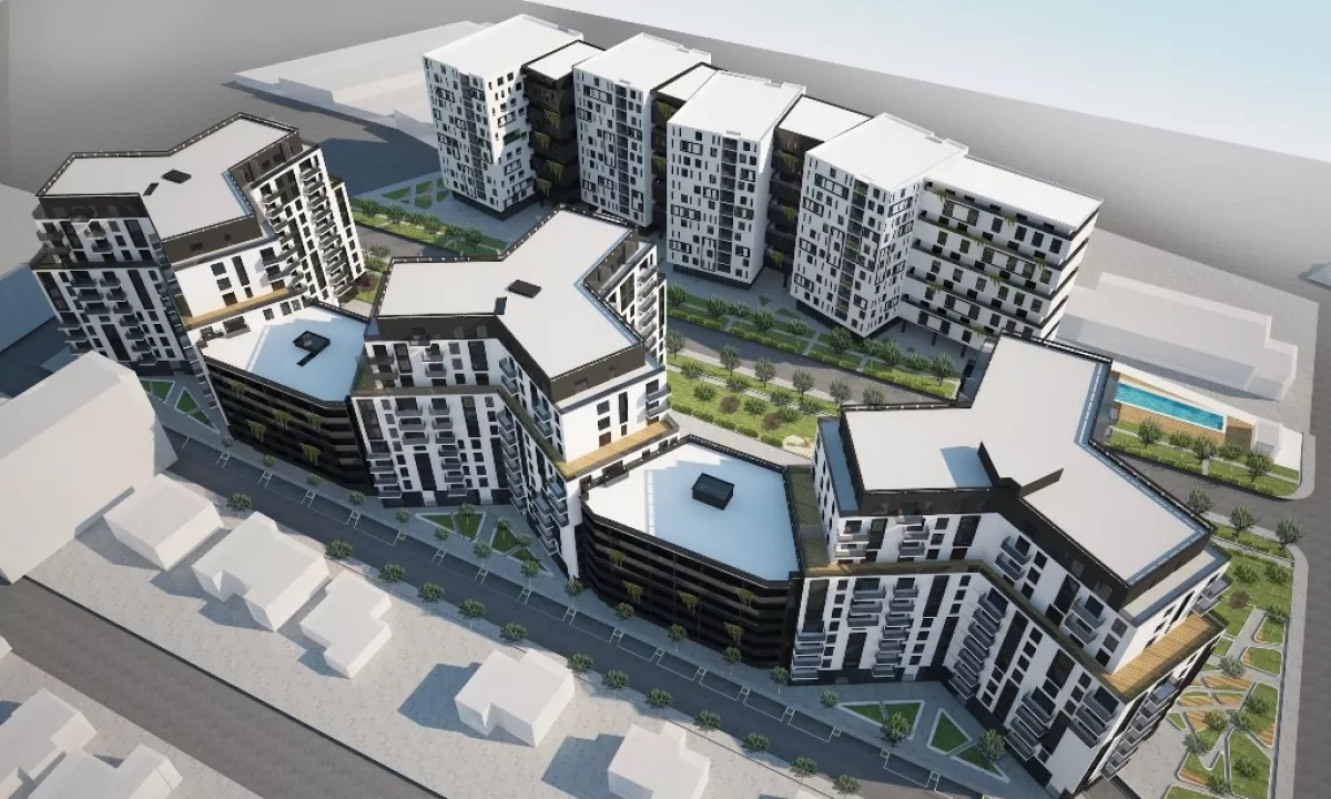 Appartamento in vendita a Tirana 2+1, Vuoto