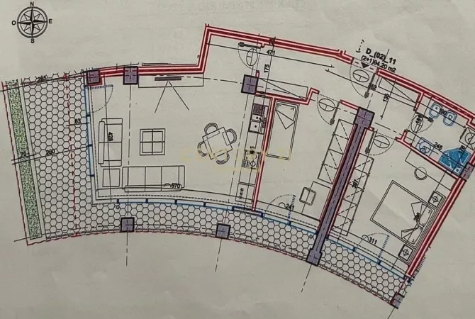Business Property for Rent 3+1 in Tirana - 1,500 Euro