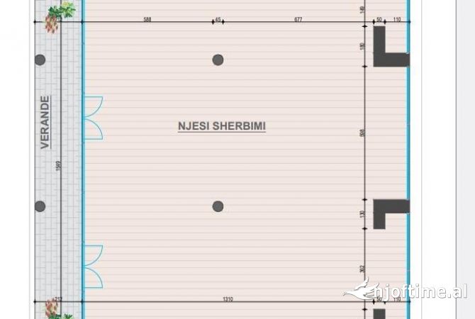 Tirana Garden Building, zyre me qira