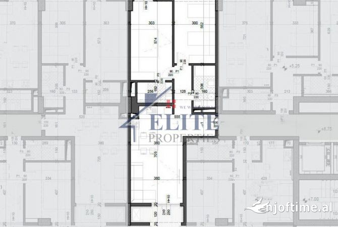 Shtepi ne shitje Apartament ne Tirane, 2+1, Mobilimi Bosh, pa mobiluar, Pagesa 169,806  Euro.