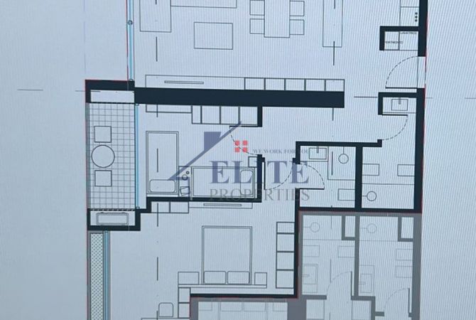 Shtepi ne shitje Apartament ne Tirane, 2+1, Mobilimi Bosh, pa mobiluar, Pagesa 204,828  Euro.