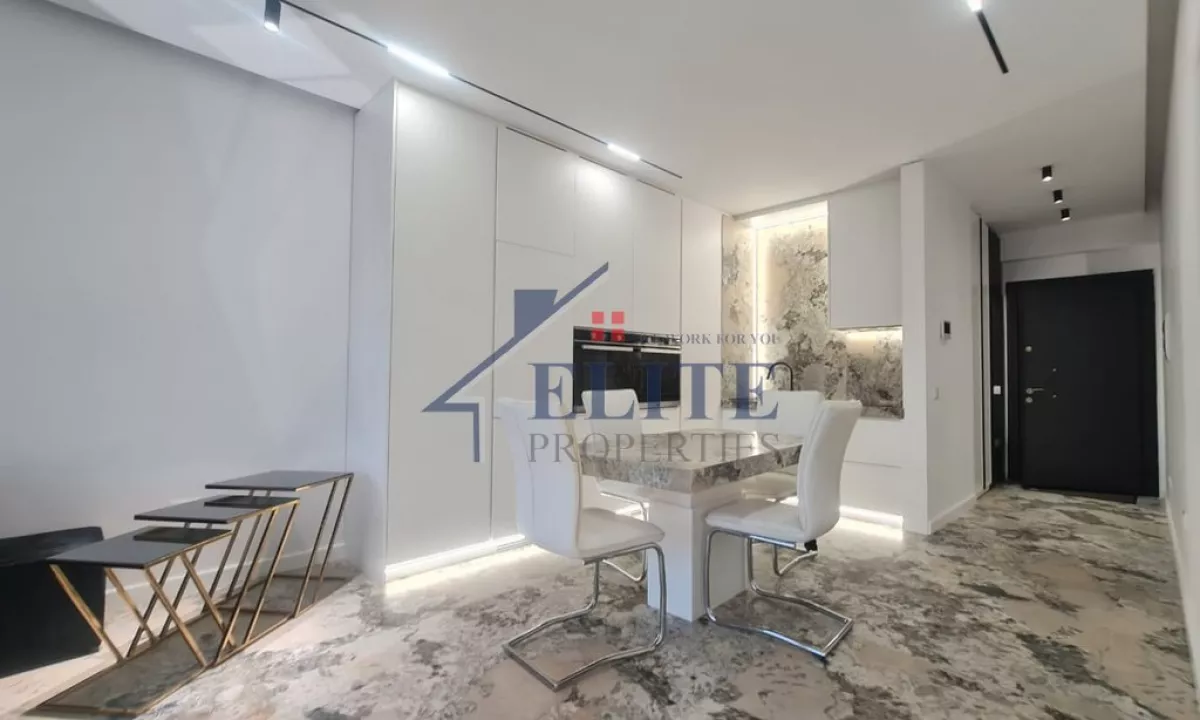 Shtepi me qera Apartament ne Tirane, 1+1, Mobilimi E mobiluar, Pagesa 1,200  Euro.