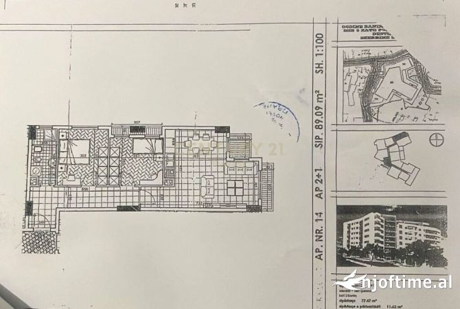 Appartamento in vendita a Tirana 2+1, Vuoto