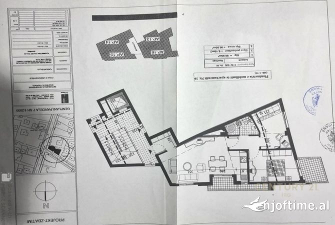 Shtepi ne shitje Apartament ne Tirane, 2+1, Mobilimi Pjeserisht e mobiluar, Pagesa 220,000  Euro.