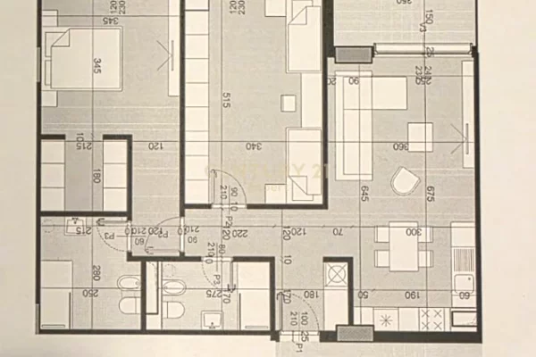 Shtepi ne shitje Apartament ne Tirane, 2+1, Mobilimi E mobiluar, Pagesa 225,000  Euro.