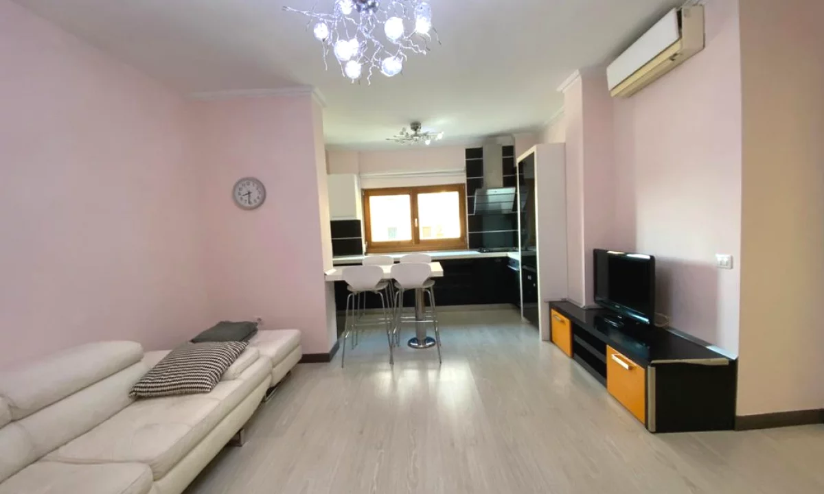 Shtepi ne shitje Apartament ne Tirane, 1+1, Mobilimi E mobiluar, Pagesa 140,000  Euro.