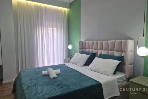 Shtepi ne shitje Apartament ne Tirane, 1+1, Mobilimi E mobiluar, Pagesa 195,000  Euro.