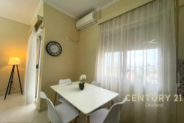 Shtepi me qera Apartament ne Tirane, 1+1, Mobilimi E mobiluar, Pagesa 550  Euro.