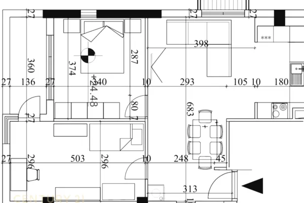 Appartamento in vendita a Tirana 2+1, Arredato