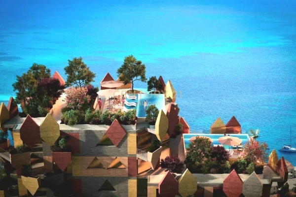 Appartamento in vendita a Valona 1+1, Vuoto