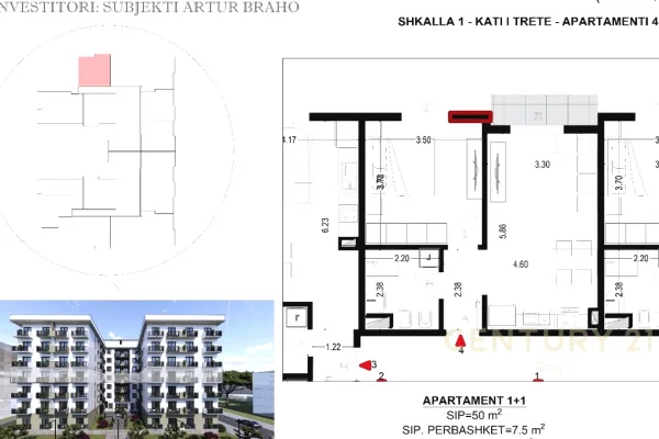 Shtepi ne shitje Apartament ne Durres, 1+1, Mobilimi E mobiluar, Pagesa 69,000  Euro.