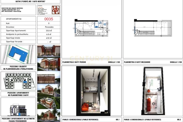 Shtepi ne shitje Apartament ne Durres, Garsoniere, Mobilimi Bosh, pa mobiluar, Pagesa 39,007  Euro.