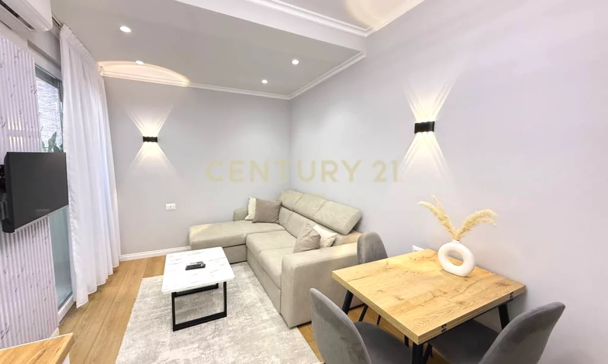 Shtepi ne shitje Apartament ne Tirane, 1+1, Mobilimi E mobiluar, Pagesa 119,000  Euro.