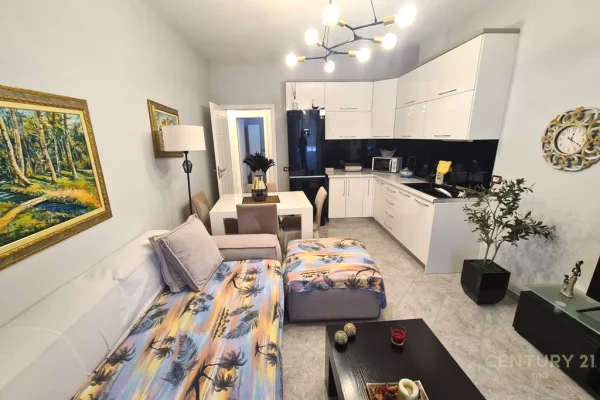 Shtepi me qera Apartament ne Tirane, 1+1, Mobilimi E mobiluar, Pagesa 600  Euro.