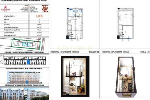 Shtepi ne shitje Apartament ne Durres, 1+1, Mobilimi Bosh, pa mobiluar, Pagesa 59,000  Euro.