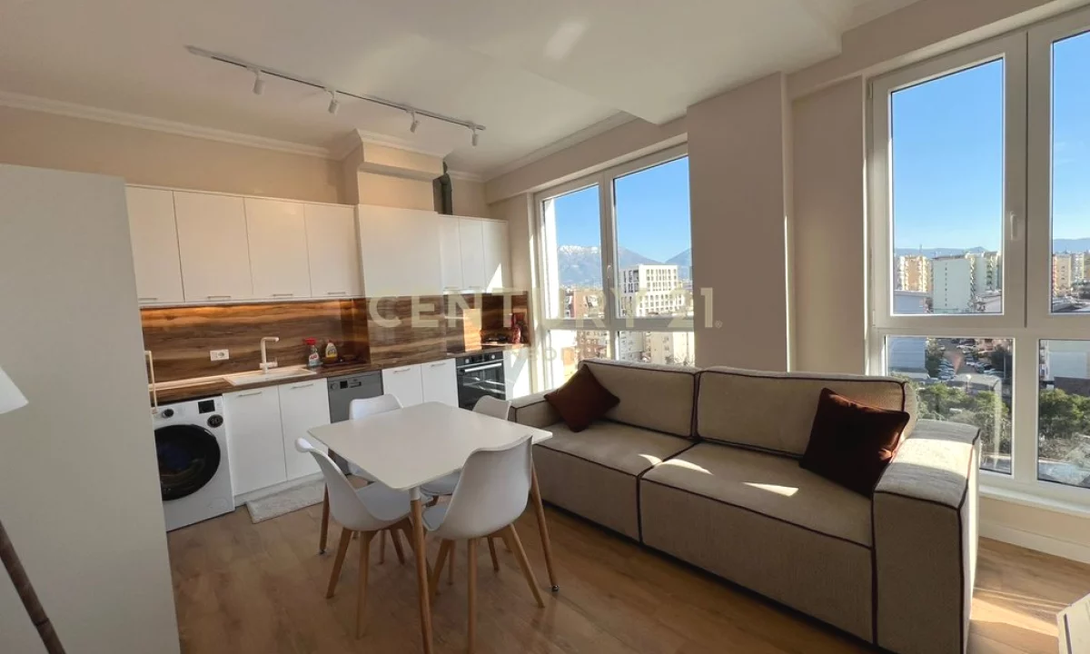 Shtepi me qera Apartament ne Tirane, 1+1, Mobilimi E mobiluar, Pagesa 700  Euro.