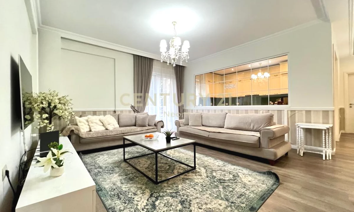 Shtepi me qera Apartament ne Tirane, 2+1, Mobilimi E mobiluar, Pagesa 1,300  Euro.