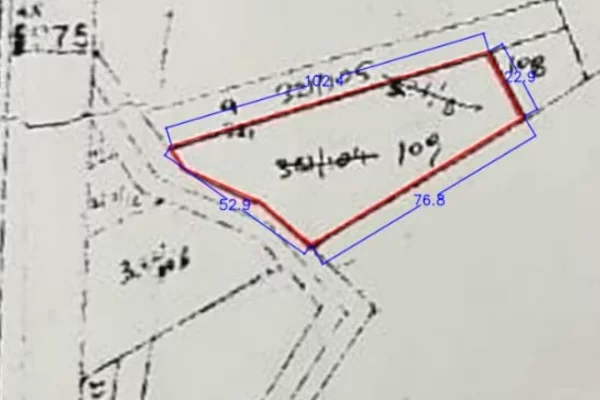 Shitet prona 3000m2 Qdresa Gjiri Lalzit Durres