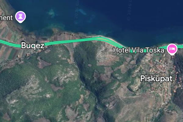 Shitet prona 2500m2 Adresa Pogradec