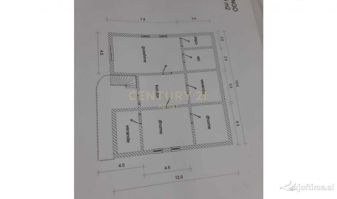 NDERTESE 4 KATSHE/VILE PER SHITJE TE VILAT SELITE.  1,300,000 Euro