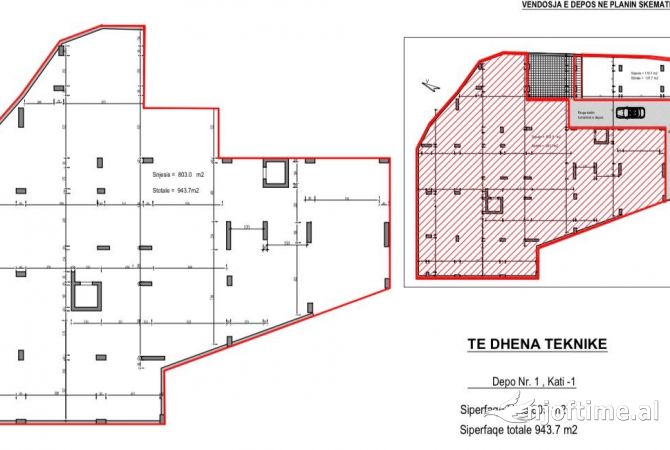 Business Property in Sale 4+1 in Tirana - 650,000 Euro