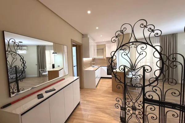 Shtepi me qera Apartament ne Tirane, 1+1, Mobilimi E mobiluar, Pagesa 800  Euro.