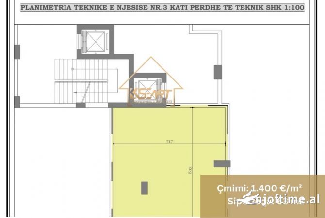 Ambient biznesi ne shitje 1+1 ne Vlore - 1,400 Euro