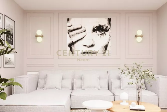 Jepet me Qira apartament 1+1, Mobilim modern – Ish-Blloku,