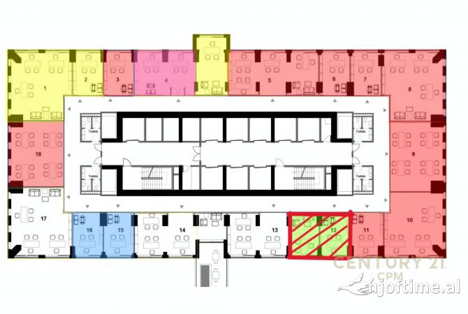 Ambiente Commerciale in Affitto 3+1 a Tirana - 1,760 Euro