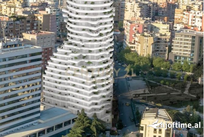 SHITET APARTAMENT 1+1 - "Tirana's Rock", QENDËR