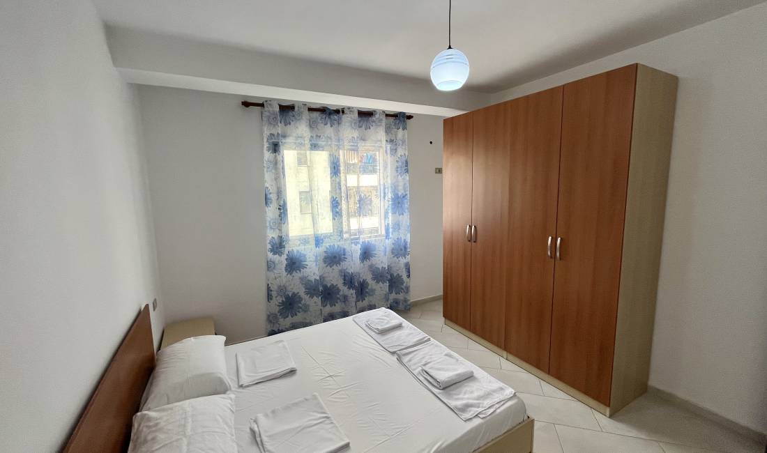 Shtepi me qera Apartament ne Vlore, 1+1, Mobilimi E mobiluar, Pagesa 30,000  Leke.