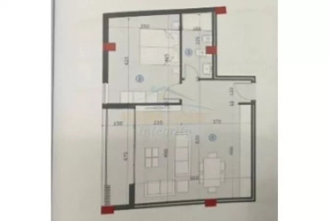 Shtepi ne shitje 1+1 ne Tirane - 124,300 Euro