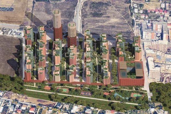 Shtepi ne shitje Apartament ne Tirane, 1+1, Mobilimi Bosh, pa mobiluar, Pagesa 95,350  Euro.