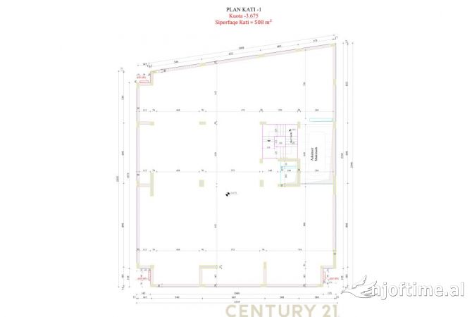 Ambiente Commerciale in Affitto 3+1 a Tirana - 35,000 Euro