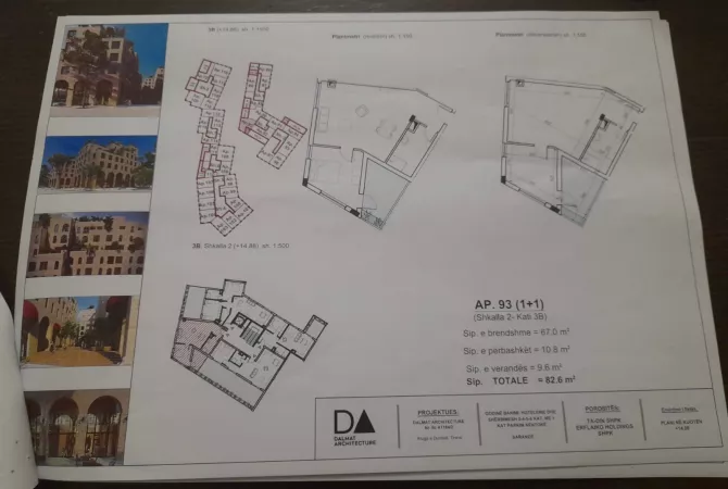 Apartment for sale in Saranda 1+1, Emty