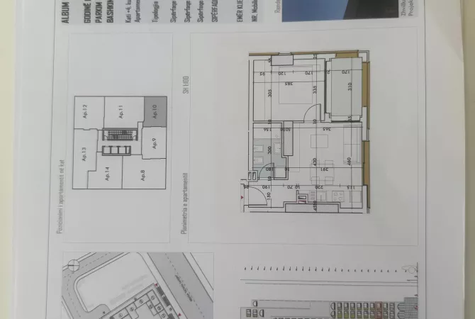 Apartment for sale in Tirana 1+1, Emty