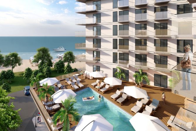 🌊 Okazion! Apartament 1+1 me Pamje Spektakolare nga Deti – Shëngjin