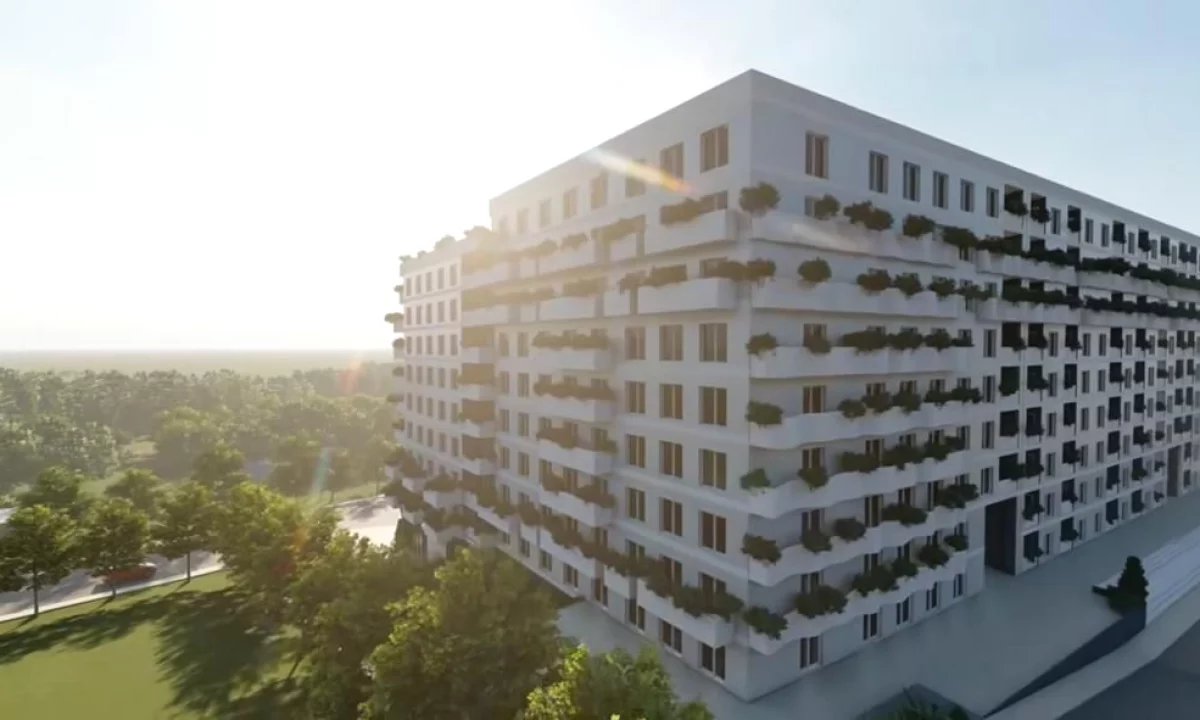 Shtepi ne shitje Apartament ne Tirane, 1+1, Mobilimi Bosh, pa mobiluar, Pagesa 71,509  Euro.