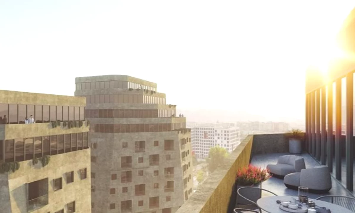 Shtepi ne shitje Apartament ne Tirane, 1+1, Mobilimi Bosh, pa mobiluar, Pagesa 153,300  Euro.