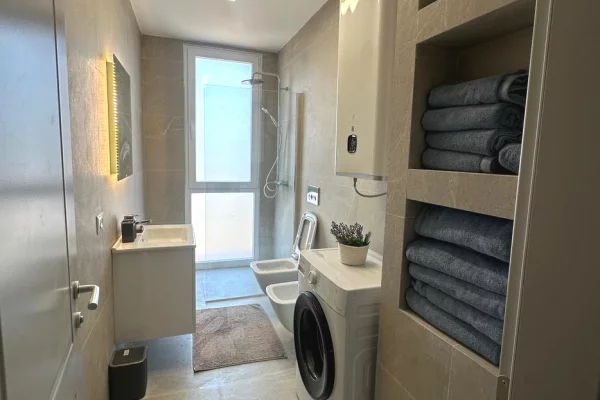 Shtepi me qera Apartament ne Tirane, 1+1, Mobilimi E mobiluar, Pagesa 60,000  Leke.