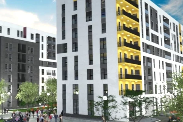 Shtepi ne shitje Apartament ne Tirane, 2+1, Mobilimi Bosh, pa mobiluar, Pagesa 127,500  Euro.