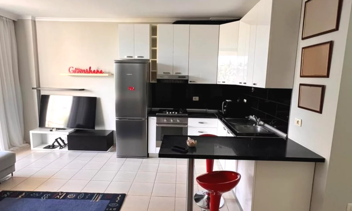 Shtepi me qera Apartament ne Tirane, 1+1, Mobilimi E mobiluar, Pagesa 75,000  Leke.