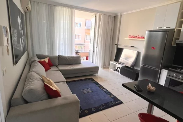 Shtepi me qera Apartament ne Tirane, 1+1, Mobilimi E mobiluar, Pagesa 75,000  Leke.