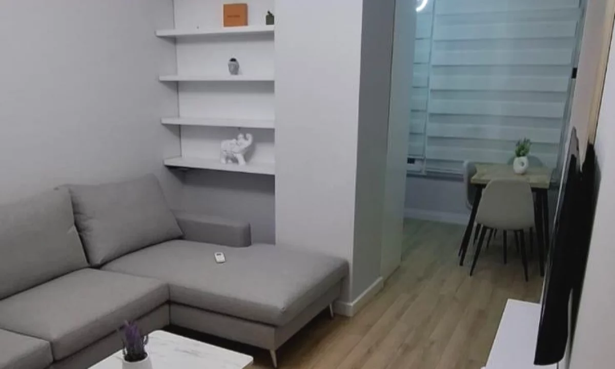 Shtepi ne shitje Apartament ne Tirane, 1+1, Mobilimi E mobiluar, Pagesa 136,000  Euro.