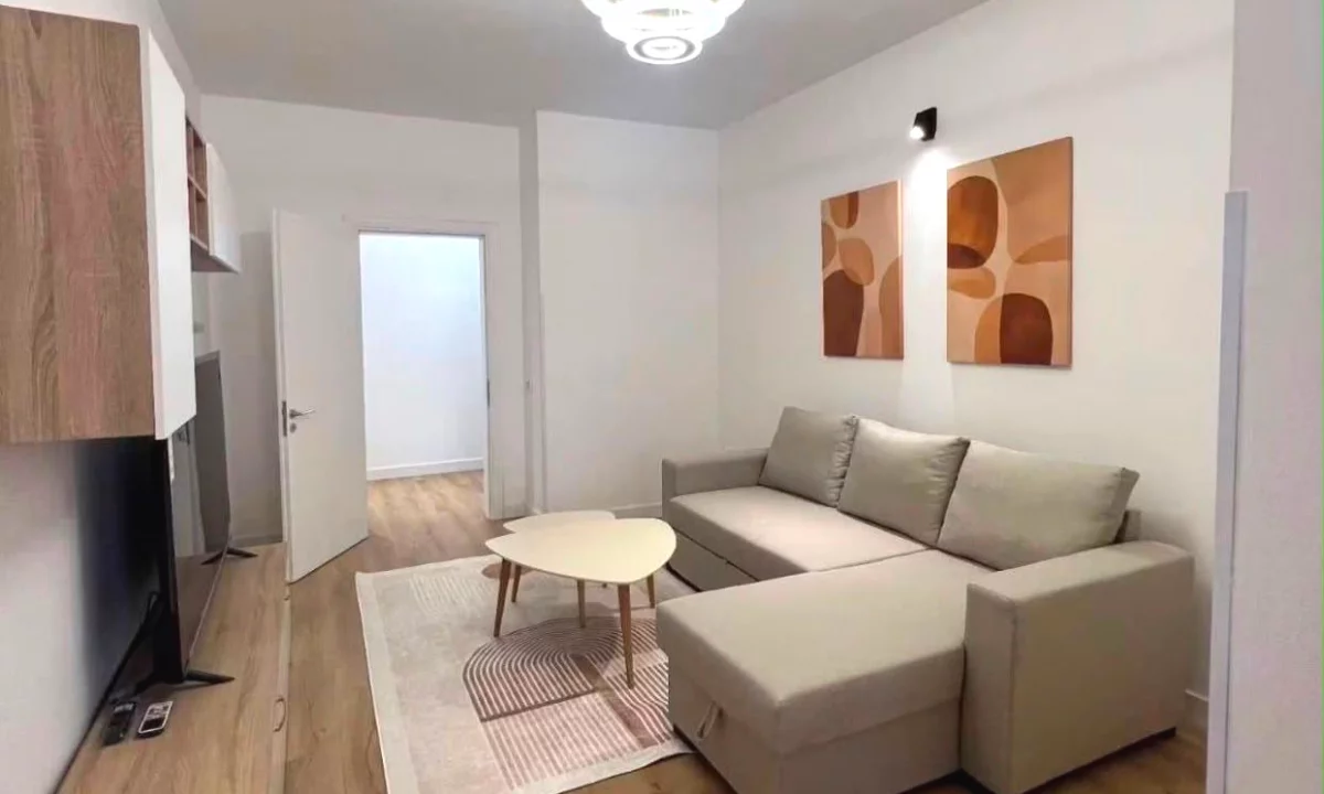 Shtepi me qera Apartament ne Tirane, 1+1, Mobilimi E mobiluar, Pagesa 65,000  Leke.