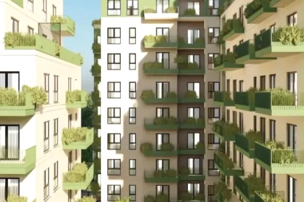 Shtepi ne shitje Apartament ne Tirane, 1+1, Mobilimi Bosh, pa mobiluar, Pagesa 140,000  Euro.